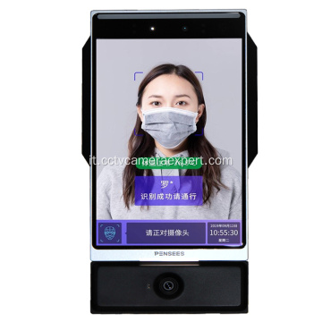 Riconoscimento facciale Touch Screen della temperatura del polso